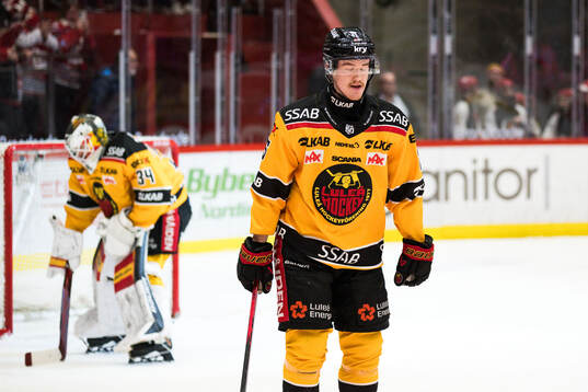 Luleås Filip Eriksson deppar