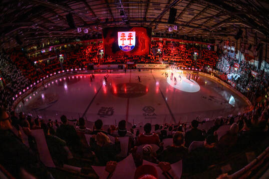 Vy över SCA Arena