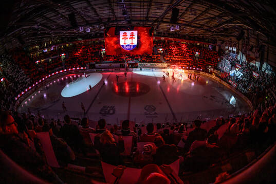 Vy över SCA Arena