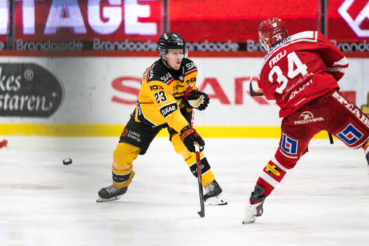Luleås Jesper Sellgren och Timrås Alfons Freij