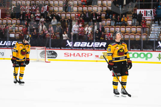 Luleås Anton Levtchi och Erik Gustafsson deppar