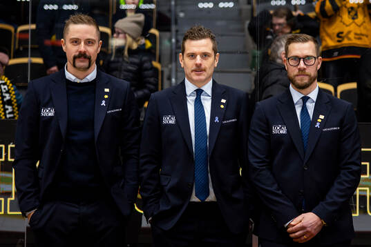 Skellefteås tränare Pierre Johnsson, Daniel Hermansson
