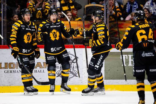 Skellefteås Mikkel Aagaard Rickard Hugg och Jonathan