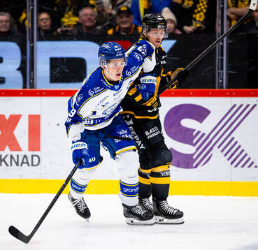 Leksands August Lissel  och Skellefteås Mikkel Aagaard