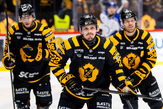 Skellefteås Jonathan Johnson jublar