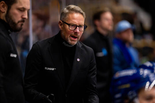Leksands tränare Johan Hedberg