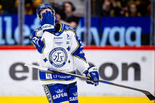 Leksands Olle Strandell deppar
