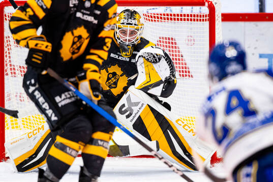 Skellefteås målvakt Strauss Mann