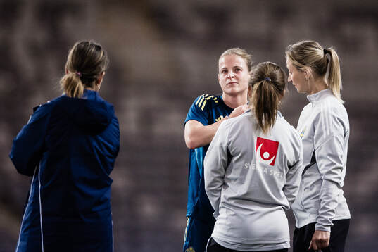 Anna Anvegård in pain