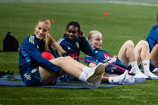 Smilla Holmberg and Monica Jusu Bah