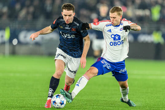Edvin Austbö of Viking and Elias Kristoffersen Hagen of