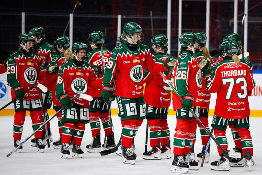 Frölundas spelare deppar