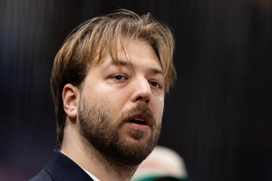 Frölundas assisterande tränare Marcus Anselm