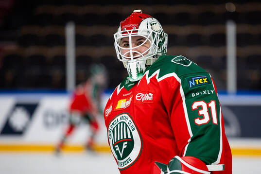 Frölundas målvakt Andrea Brändli
