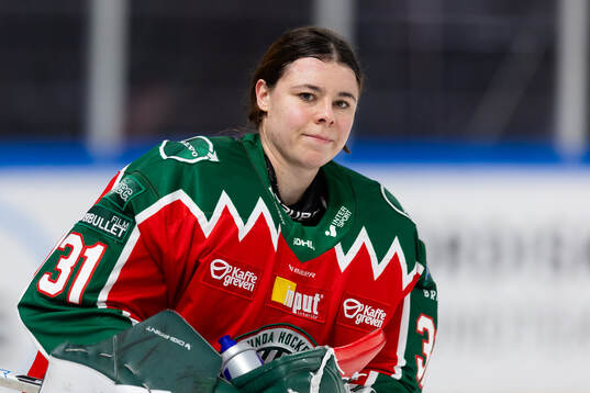 Frölundas målvakt Andrea Brändli