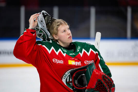 Frölundas målvakt Maja Helge