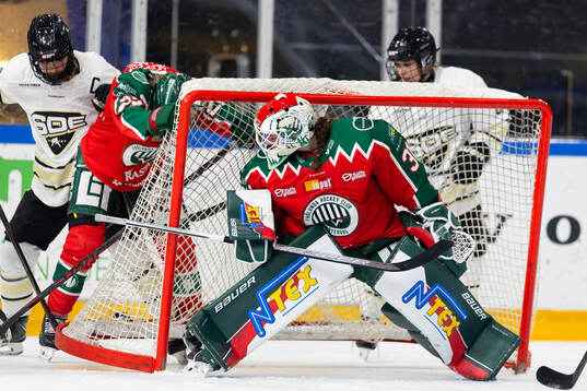 Frölundas målvakt Andrea Brändli
