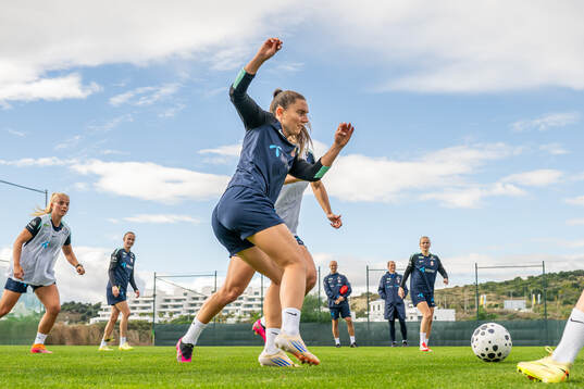 Vilde Bøe Risa of the Norwegian women's national football