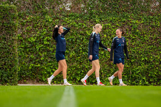 Ingrid Syrstad Engen, Karina Sævik and Marit Bratberg Lund