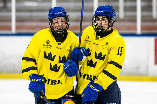 Malte Liljegren och Lucas Toumeh