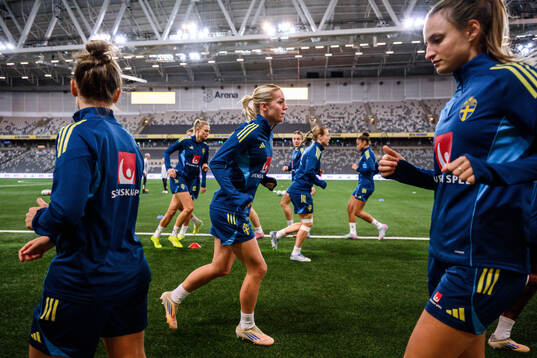 Hanna Lundkvist of the Swedish women's national football