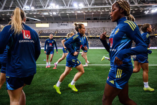 Julia Zigiotti Olme of the Swedish women's national