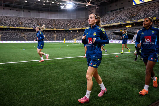Kosovare Asllani of the Swedish women's national football