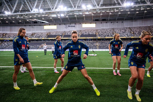 Julia Zigiotti Olme of the Swedish women's national