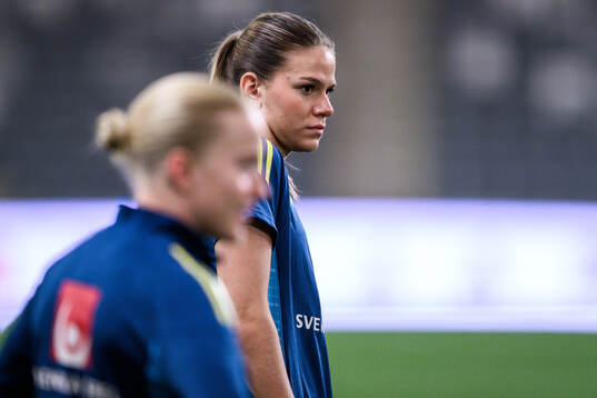 Bella Andersson of the Swedish women's national football