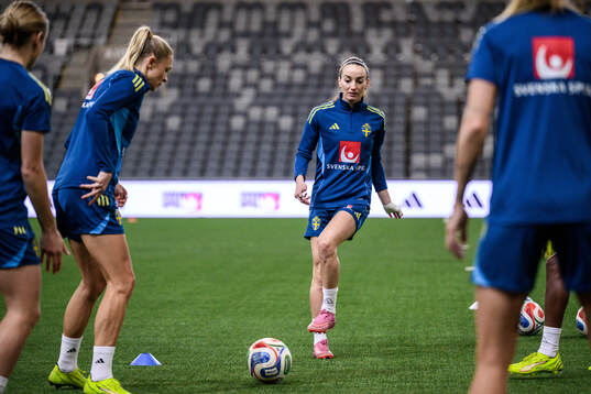 Kosovare Asllani of the Swedish women's national football