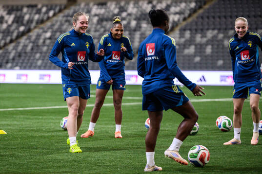 Alice Bergström of the Swedish women's national football