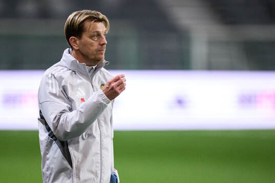 Head coach Tony Gustavsson of the Swedish women's national