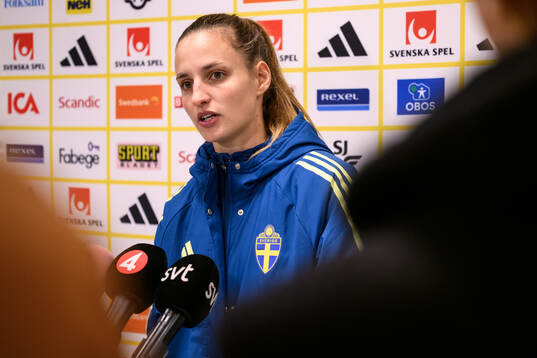 Nathalie Björn of the Swedish women's national football