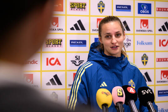 Nathalie Björn of the Swedish women's national football
