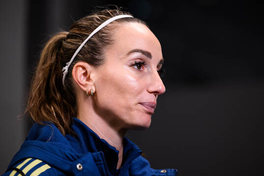 Kosovare Asllani of the Swedish women's national football