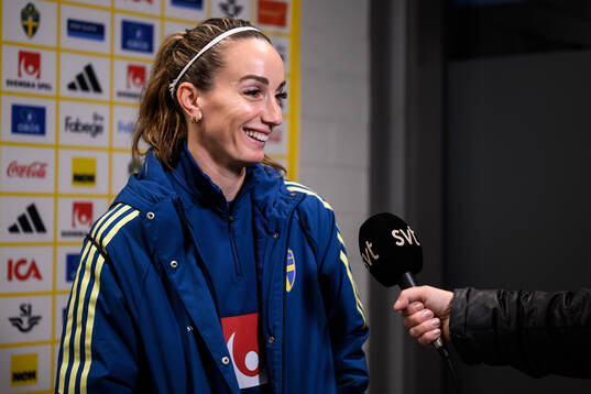Kosovare Asllani of the Swedish women's national football