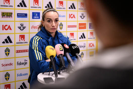 Kosovare Asllani of the Swedish women's national football