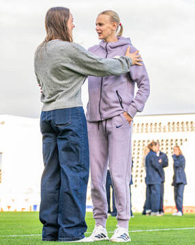 Janni Thomsen of Denmark and Karina Sævik of Norway
