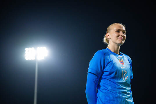 Goalkeeper Selma Panengstuen of Norway