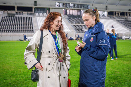 Lise Klaveness, president of the Norwegian Football