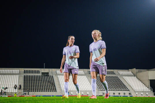 Tuva Hansen and Justine Kielland of Norway