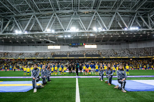 Players of Sweden and France