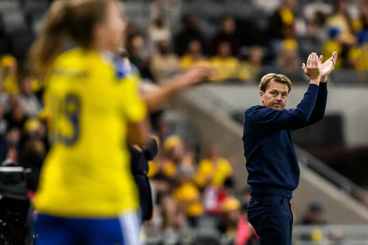 Head coach Tony Gustavsson of Sweden