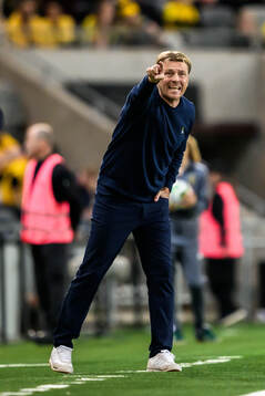 Head coach Tony Gustavsson of Sweden