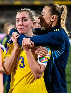 Linda Sembrant and Fridolina Rolfö of Sweden