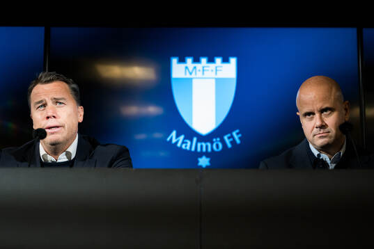 Sportchef Daniel Andersson när Miguel Ángel Ramírez