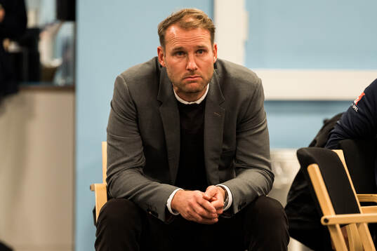 Biträdande sportchef Ola Toivonen när Miguel Ángel