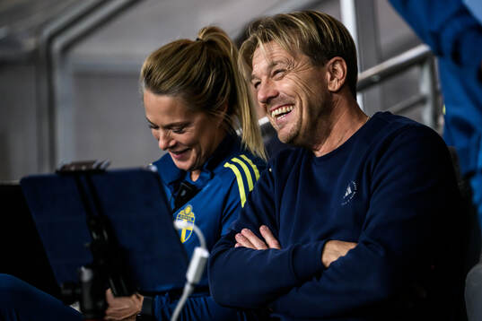 Head coach Tony Gustavsson