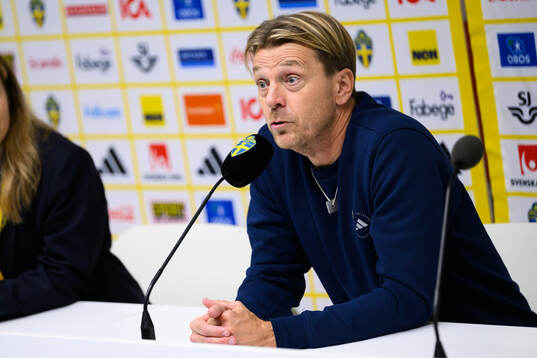 Head coach Tony Gustavsson of Sweden