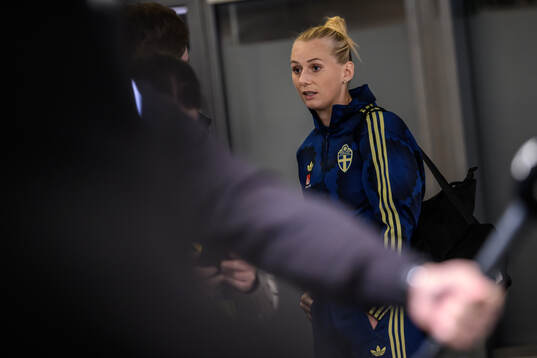 Stina Blackstenius of Sweden